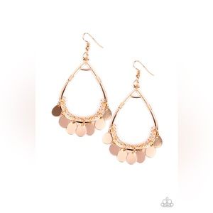 Meet Your Music Maker - Rose Gold Earrings